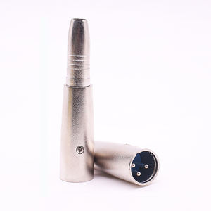 อะแดปเตอร์แปลงเสียงไมโครโฟน <span class=keywords><strong>TRS</strong></span>/TS แจ็คสเตอริโอ ตัวแปลงไมค์ลำโพง XLR เป็นปลั๊ก 6.35 มม. 3 ขา XLR ตัวผู้ เป็น 1/4 นิ้ว <span class=keywords><strong>6.3</strong></span>/6.5 มม. โมโน ตัวเมีย - Product Image 2