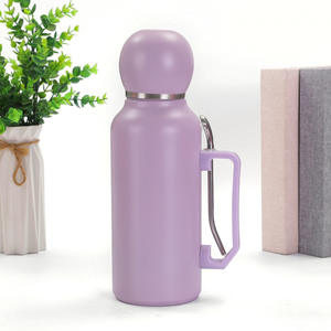 Copa de fútbol de acero inoxidable 304, nuevo, creativo, portátil, para deportes al aire libre, termo de vacío, tubo de succión, diseño moderno - Product Image 6