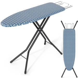 <b>Foldable</b> Ironing Board High Temperature Resistant Household Height Adjustable Pure Cotton Iron Pattern Optional Ironing Board - Product Image 1