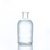 Nouveau Ins Style aromathérapie sans flamme huile essentielle diffuseur en verre dépoli estampage à chaud couleur personnalisée bouteille vide