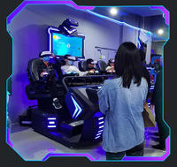 Offre Spéciale 4 Joueurs 9d Vr Machine De Jeu Réalité Virtuelle Vr Films Simulateur Vr Cinéma pour Intérieur 9dvr Parc À Thème