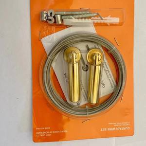 <span class=keywords><strong>Tensor</strong></span> de Cortina Multifuncional de Acero Inoxidable de 5 Metros, Juego de Varillas para Tender Ropa, Componentes Metálicos Portátiles y Duraderos para Baño - Product Image 5