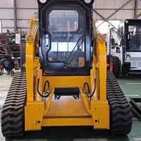 Mini Track Loader Crawler Seated Hydraulic Small Track Skid Steer for Sale