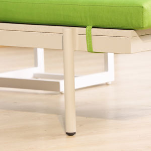 Foshan Darwin piscine chaise longue moderne en aluminium maille tissu <span class=keywords><strong>pas</strong></span> <span class=keywords><strong>cher</strong></span> confortable hôtel Resort piscine plage chaise longue - Product Image 6