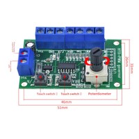 Contrôleur de moteur sans balais PWM 5-28V, Module de contrôle de vitesse avant et arrière pour moteurs 3650 3525 2430 2418