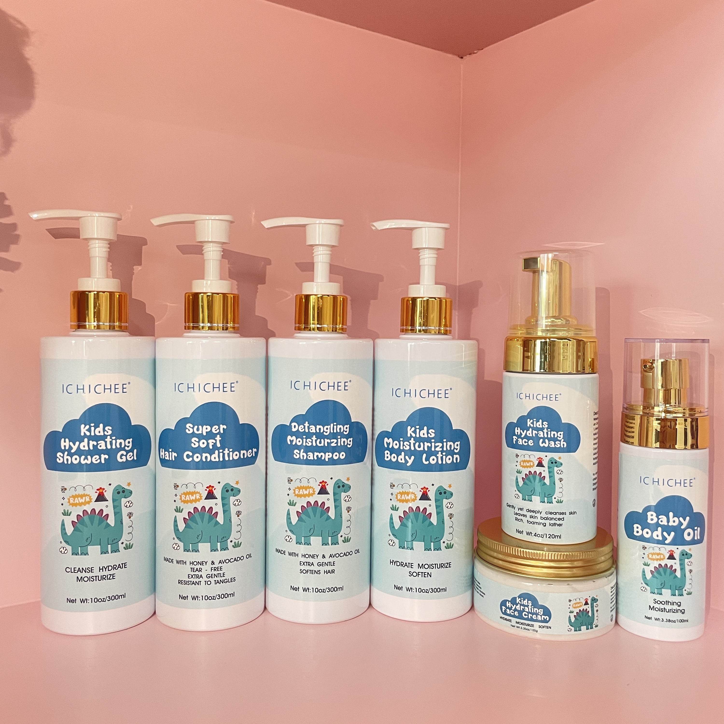 Natural Product Hot Selling Low MOQ Private Label Skincare Set Custom Skin Care Organic Cute Black Kid Hair Care Products Vegan Shampoo