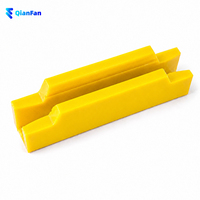 Insert de patin de guidage d'ascenseur en nylon plastique, patin de guidage coulissant, douille de patin de guidage, revêtement de patin de guidage