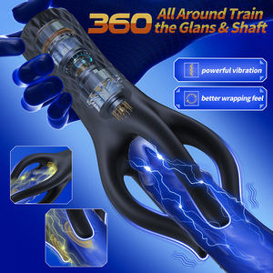 Vibrador de glande de 10 velocidades, vibrador sexual, entrenador de glande, masaje de pene, masturbador masculino, Juguetes sexuales para hombres, retraso duradero, resistencia Exer - Product Image 2