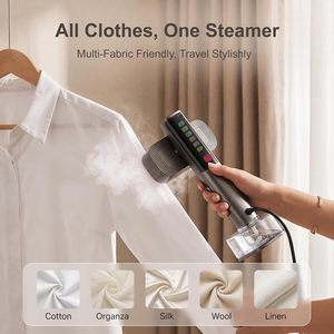 Défroisseur Vapeur Portable Pliable avec Réservoir d'Eau de 220 ml et Chauffage Rapide en 10 secondes - Product Image 4