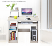 Bureau d'ordinateur moderne pour la maison avec hauteur réglable Bureau de jeu en bois pliable et extensible Caractéristiques Système de refroidissement