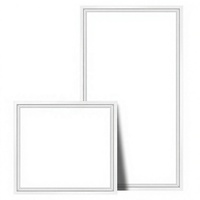 Panneau lumineux LED à CRI élevé 90, dimmable, à température de couleur variable, avec télécommande 2,4 GHz, format carré 2x2/2x4, couvercle en PC