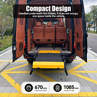 Nouvelle plateforme élévatrice hydraulique automatique pour fauteuil roulant, modèle 2026, pour voiture, fourgonnette, camion, minibus