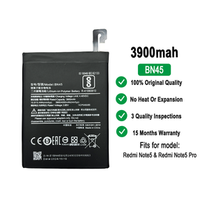 Batería de teléfono móvil BN45 para Xiaomi Redmi Note 5 Pro Baterías de repuesto originales - Product Image 2