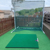 Tapis d'entraînement de golf à impact de haute qualité BLG 155NB pour simulateur d'intérieur et practice extérieur 1500x1500mm