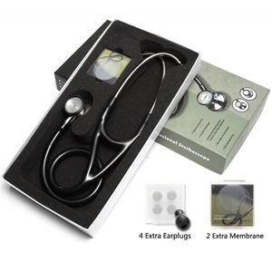 Estetoscopio de cardiología, estetoscopio de acero inoxidable, estetoscopio profesional - Product Image 2