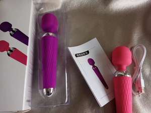 <span class=keywords><strong>10</strong></span> आवृत्ति शक्तिशाली छड़ी वाइब्रेटर यूएसबी रिचार्जेबल घूर्णन सिर जादू की छड़ी महिला महिला महिला मालिश के लिए - Product Image 5