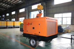 <span class=keywords><strong>Compresor</strong></span> de Aire Pequeño de 400 Cfm, 12 bar, 175 psi, Tanzania, Cummins 4bt, 93kw, <span class=keywords><strong>Compresor</strong></span> de Aire Portátil para Demolición y Construcción de Puentes - Product Image 5