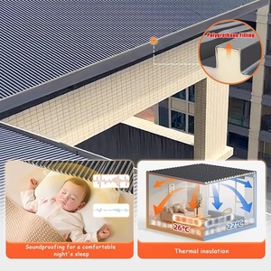 Panneau de toiture sandwich en aluminium au design moderne pour entrepôts, maisons préfabriquées, chambres froides extérieures - <span class=keywords><strong>Isolation</strong></span> thermique, étanche - Product Image 5