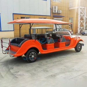 Voiture de tourisme électrique classique vintage personnalisable en 8, 11 ou 14 places avec certificat CE - Product Image 5