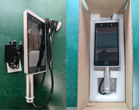 Système de contrôle d'accès biométrique avec entrée RFID et mot de passe pour utilisation en intérieur, construction en acier inoxydable, suivi des heures de présence