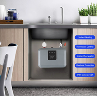 Chauffe-eau électrique instantané 220-240V 3500W, fin et mural, idéal pour les petits appartements et cuisines