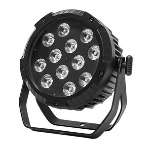 Luz Par LED Jiechuang de 12 LED, Impermeable, Mini, a Todo Color, para Iluminación de Escenarios en Exteriores - Product Image 1