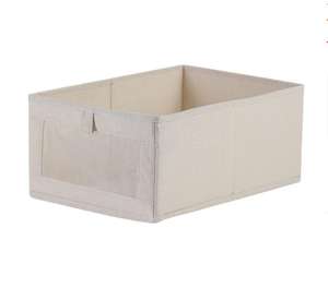 กล่องเก็บของผ้าแบบไม่ทอ ชุดแบ่งช่องหลายชิ้น สำหรับจัดระเบียบเสื้อผ้า ชุดชั้นใน - Product Image 2