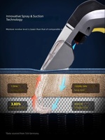 Nettoyeur de tissus Karcher Puzzi 8/1, machine de nettoyage de canapés et de tapis, appareil de nettoyage par extraction humide/sèche tout-en-un