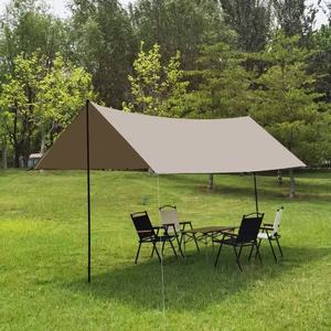 Haute qualité épaissie plage randonnée et alpinisme Portable mouche feuille auvent extérieur ombre Camping bâche tente - Product Image 1