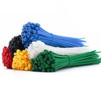 Attaches-câbles réutilisables TANHO 8 pouces, usage industriel intensif, résistant aux UV, attaches-câbles en nylon colorées, modèle 5*150