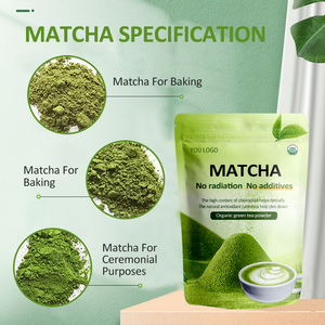 Té Matcha Orgánico Ceremonial en Polvo 2026 en Caja, Bebidas de Té Elegantes en Bolsa o Botella - Product Image 6
