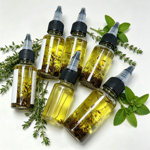 Lavender Rosemary Hair Growth Oil Herbal Scalp Treatment for Hair Loss Hair Regrowth Strengthening - Product Image 2