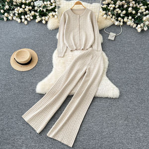 Damen <span class=keywords><strong>2</strong></span>-teilige Damen hose Sets Tweed Jacke Set Taille definierendes ärmelloses Kleid Long Line Damen <span class=keywords><strong>2</strong></span>-teilige Trainings anzüge - Product Image 6