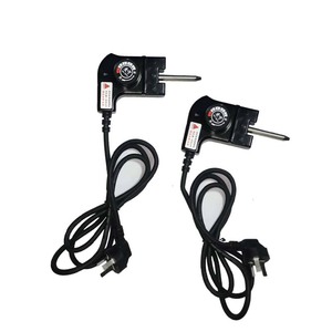 Customized Electric Hot Pot Power Cord <b>With</b> Thermostat <b>Switch</b> 1.5M Black PVC Universal <b>Plug</b> For Electric Cooker Accessories - Product Image 3