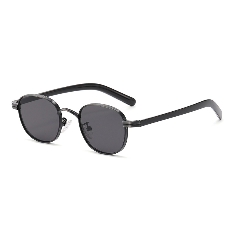 Black gun brushed black gray lens c2