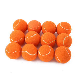 كرات تنس ملونة تصدر صوتًا للكلاب بالجملة، ألعاب متينة للحيوانات الأليفة مثالية للتدريب على الالتقاط للسلالات الصغيرة والكبيرة - Product Image 4