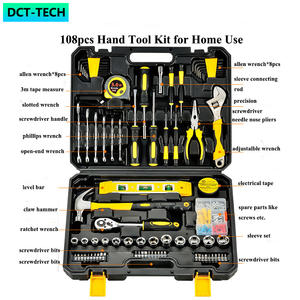 Juego de <span class=keywords><strong>Herramientas</strong></span> para Reparación de Automóviles y Hogar de 138 <span class=keywords><strong>Piezas</strong></span> OEM con Llaves Combinadas de Acero con Alto Contenido de Carbono, <span class=keywords><strong>Caja</strong></span> de <span class=keywords><strong>Herramientas</strong></span> de Plástico y Estuche Rígido - Product Image 5