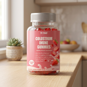 Caramelos blandos de glicina y magnesio OEM - Calman las emociones, reducen el estrés, apoyan la inmunidad y la energía, y son un suplemento para la salud. - Product Image 1