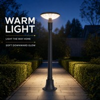 Lampes solaires de jardin en gros pour l'extérieur, forme UFO intégrée, éclairage paysager de villa, capteur PIR IP65, éclairage à induction