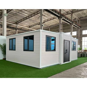 Fábrica China villa de lujo prefabricada moderna casa de contenedores extensible patrón de ladrillo prefabricado casa expandible 3 en 1 - Product Image 6