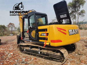 Excavadora pequeña Sany de 15 toneladas, excavadora Sany155 155Cpro usada, excavadora sobre orugas Sany 155c Pro - Product Image 2
