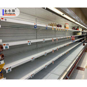 סופרמרקט חנות boltless מותאם אישית מדפים הקמעונאי חנות תצוגת יחיד כפול צדדי עומד רב שכבה מתכת גונדולה מדפי - Product Image 2