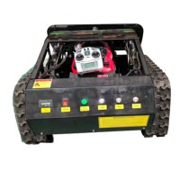 Cortadora de Césped a Gasolina de 800 mm y 4WD de Fácil Operación, con Gran Capacidad de Subida para Terrenos Agrícolas, Caminos, Zonas Verdes, Montañas y Bosques
