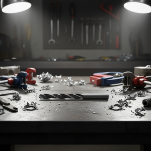 Foret hélicoïdal cylindrique Fervi de 12 mm de longueur pour le perçage des métaux - Product Image 3