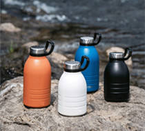 Bouteille thermos en acier inoxydable ml, grande capacité, pour sport en plein air, bouteille avec grand ventre, pour hommes et femmes - Product Image 5