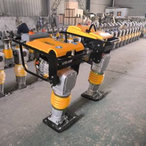 Máy đầm cóc chạy bằng xăng, máy đầm rung, máy đầm nhảy, máy đầm nền đường nhựa, trọng lượng <span class=keywords><strong>70</strong></span>-<span class=keywords><strong>80kg</strong></span> - Product Image 5