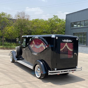 Beautifully Decorated Electric Funeral Hearse Customizable Special Transportation Q235B Steel Structure 2-Year Warranty - Product Image 1