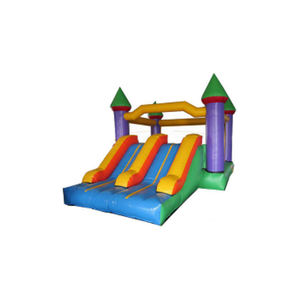 Château gonflable Dola avec mini toboggan, château gonflable commercial Dino Bounce, grand château de saut pour <span class=keywords><strong>club</strong></span>, trampoline, capacité de plus de 100 personnes - Product Image 2
