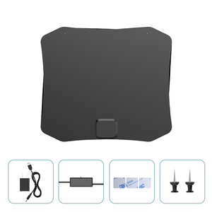 <span class=keywords><strong>Antena</strong></span> de <span class=keywords><strong>TV</strong></span> Interior DVB-T2 Ultrafina ANTOP con Conector Macho IEC/F, Amplificación de Ganancia de 26-28dB, Compatible con <span class=keywords><strong>TV</strong></span> Digital HD de 1080P - Product Image 2