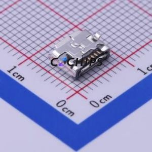 10104111-0001LF USB Connector SMD Connector ( Connector Type: Micro-AB )( Protocol Standard: USB 2.0 )( Gender: Female ) - Product Image 2